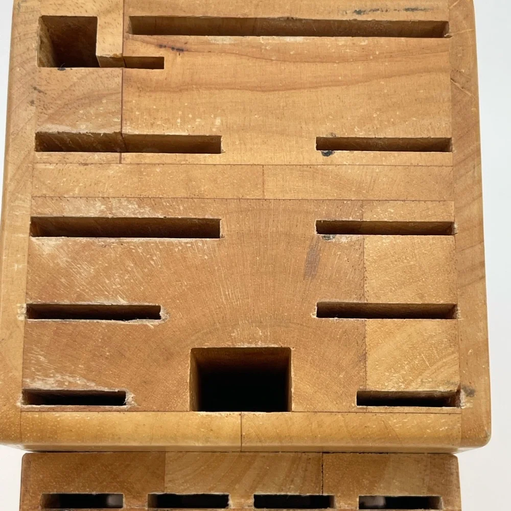 J.A. Henckels International Wood Knife Block - 19 Slot